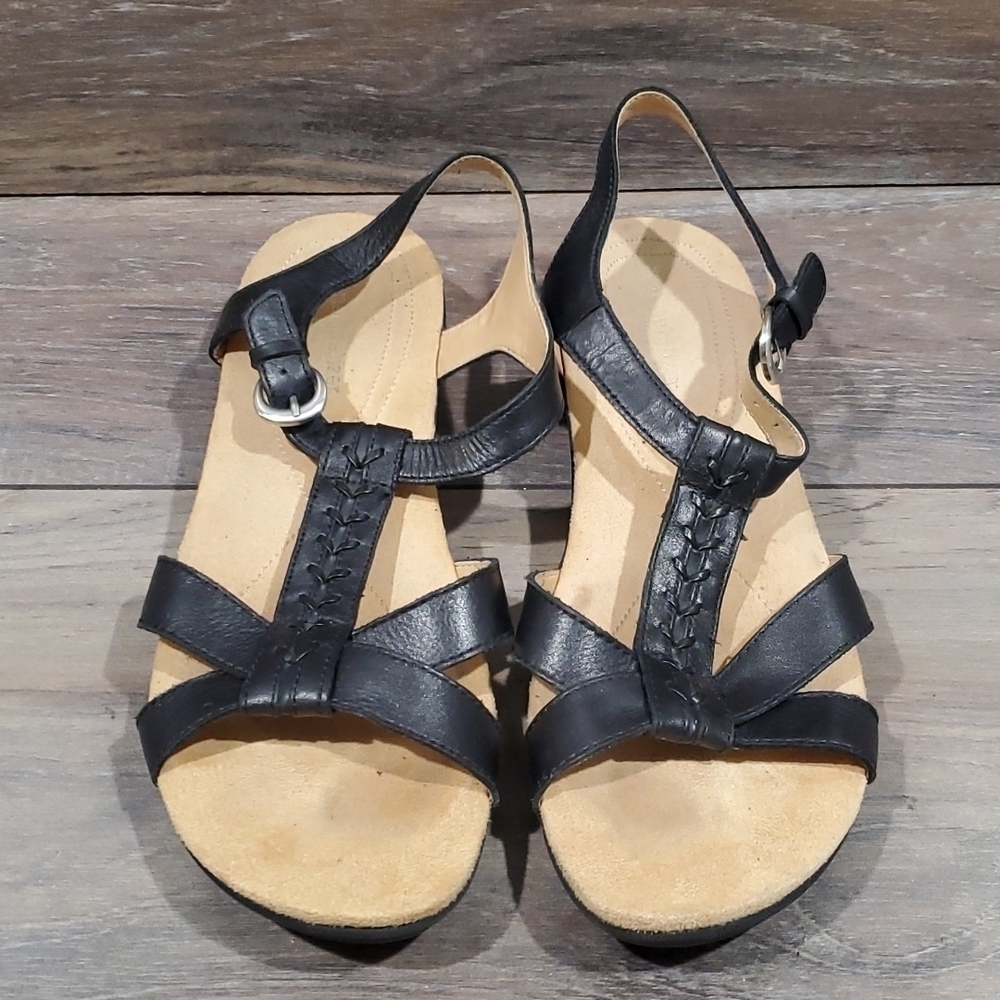 Naturalizer Women Comfort Ankle strap leather shoes sz 10M sandals - Picture 4 of 12